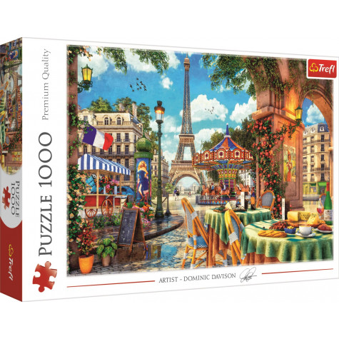 TREFL Puzzle Pařížské ráno 1000 dílků