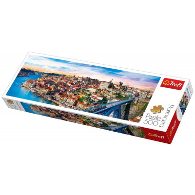 Trefl Puzzle Porto, Portugalsko panorama 500 dílků
