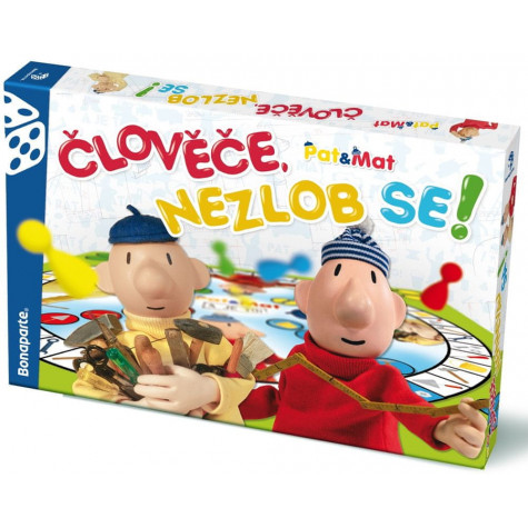 Bonaparte Člověče, nezlob se! Pat a Mat společenská hra ~ 2