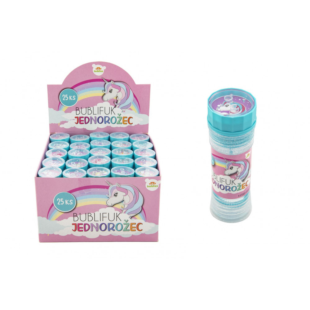 Teddies Bublifuk 50ml jednorožec