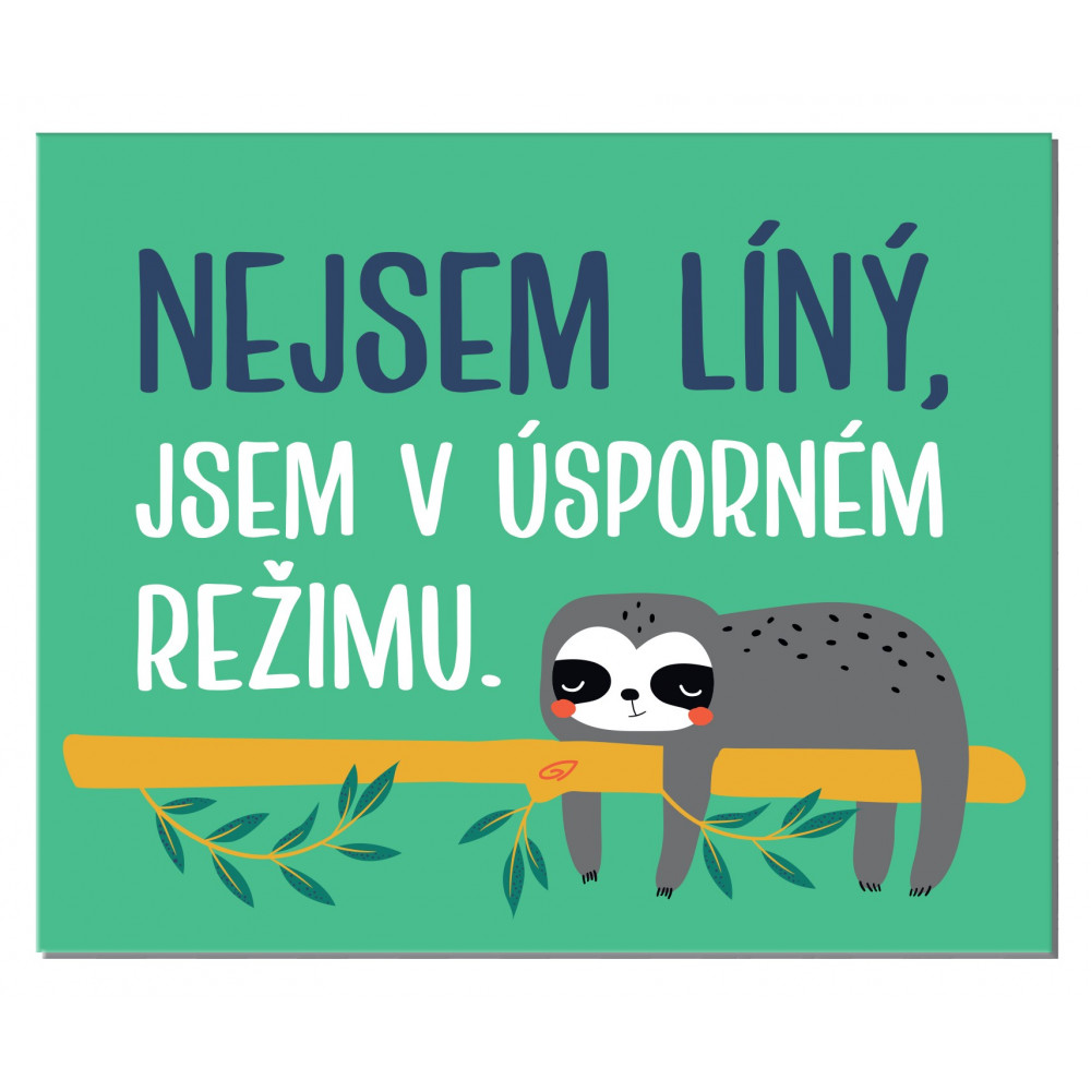 Albi Cedulka na dveře - Nejsem líný