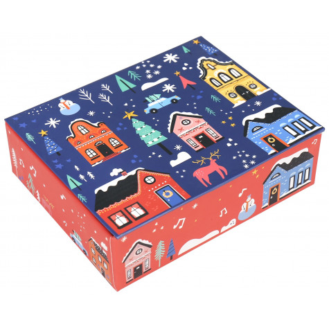 Albi Hrací krabička - Zasněžené domky