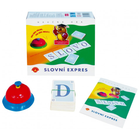Pexi Slovní expres společenská hra ~ 2