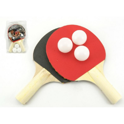 Sada stolní tenis 2 pálky + 3 míčky ~ 1
