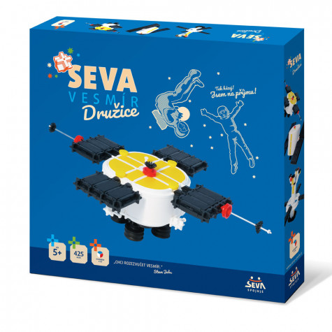 Stavebnice Seva Vesmír Družice 425ks ~ 1
