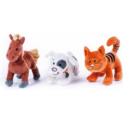 Teddies Moje první zvířátka plyš se zvukem - koník ~ 2