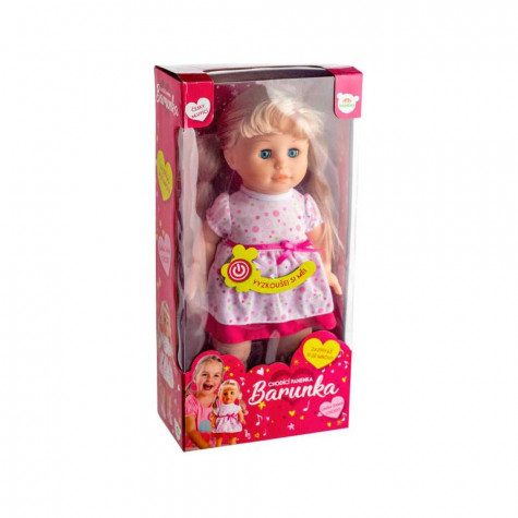 Teddies Panenka Barunka chodící a česky zpívající 42cm na baterie se zvukem ~ 2