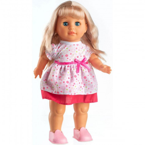 Teddies Panenka Barunka chodící a česky zpívající 42cm na baterie se zvukem ~ 3