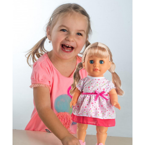 Teddies Panenka Barunka chodící a česky zpívající 42cm na baterie se zvukem ~ 4