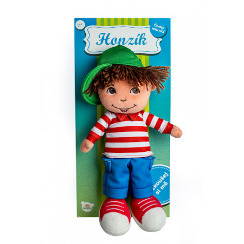 Teddies Panenka kluk Honzík hadrový plyš 30 cm česky mluvící ~ 3