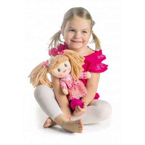 Teddies Panenka Terezka hadrová plyš 30cm česky mluvící ~ 4
