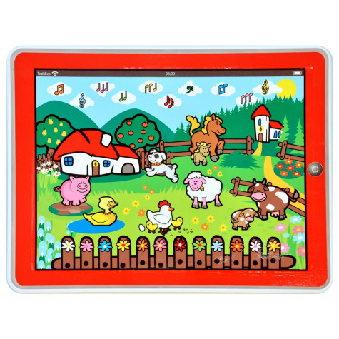 Teddies Tablet farma pro nejmenší Moje první zvířátka ~ 2