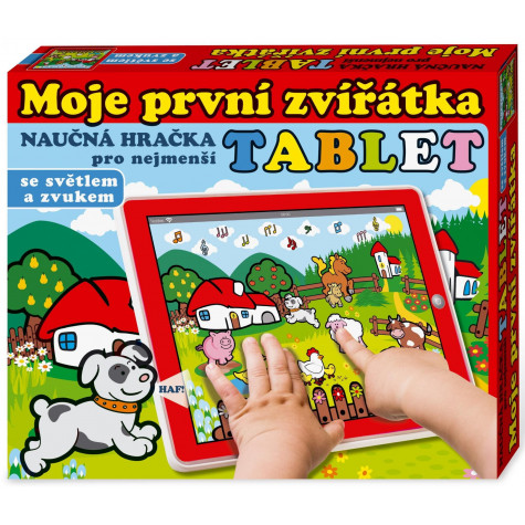 Teddies Tablet farma pro nejmenší Moje první zvířátka ~ 3