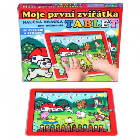 Teddies Tablet farma pro nejmenší Moje první zvířátka ~ 1