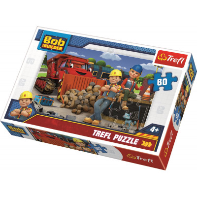 Trefl Puzzle Bob a Wendy/Bořek Stavitel 60 dílků