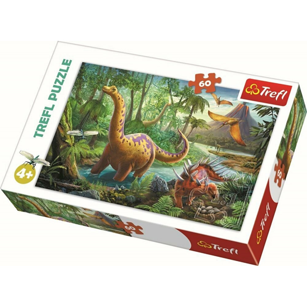 Trefl Puzzle Dinosauři 60 dílků