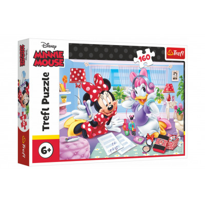 Trefl Puzzle Disney Minnie/Den s nejlepšími přáteli 160 dílků