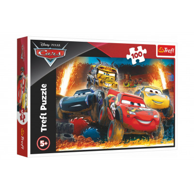Trefl Puzzle Disney Cars 3/Extrémní závod 100 dílků