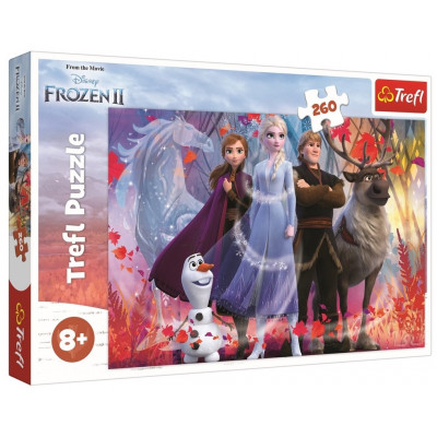Trefl Puzzle Ledové království II/Frozen II 260 dílků