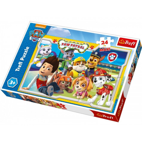 Trefl Puzzle MAXI Paw Patrol/Tlapková patrola 24 dílků