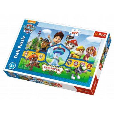 Trefl Puzzle Paw Patrol/Tlapková patrola 100 dílků