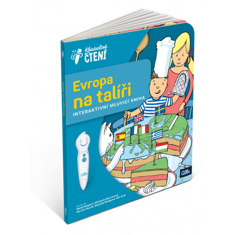 Albi Kouzelné čtení - Kniha Evropa na talíři ~ 2