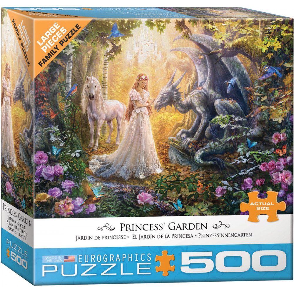 EUROGRAPHICS Puzzle Princeznina zahrada XL 500 dílků