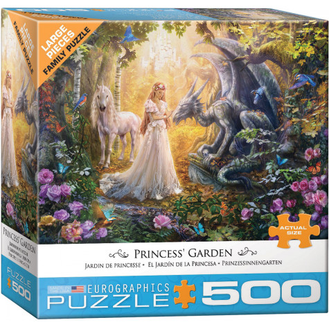 EUROGRAPHICS Puzzle Princeznina zahrada XL 500 dílků ~ 1