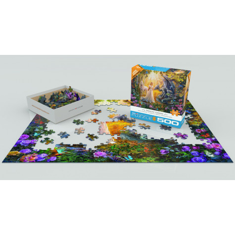 EUROGRAPHICS Puzzle Princeznina zahrada XL 500 dílků ~ 3