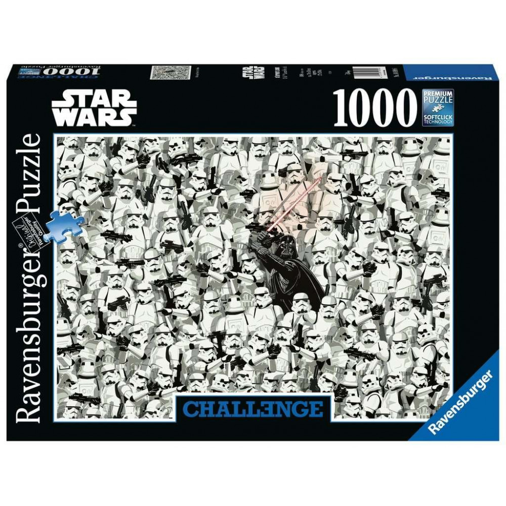 RAVENSBURGER Puzzle Challenge: Star Wars 1000 dílků