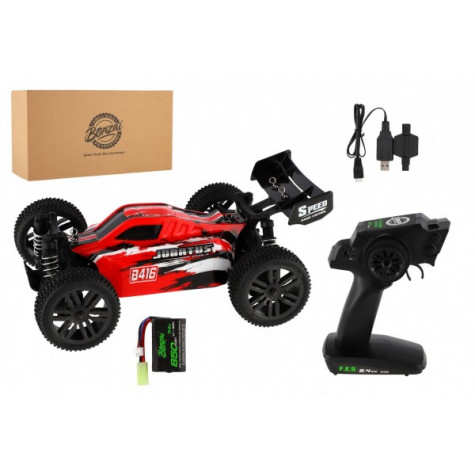 Auto RC Buggy Bonzai Jubatus terénní červené 2,4GHz 30 cm