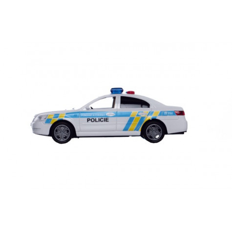 Auto policie se zvukem a světlem na setrvačník 15 cm