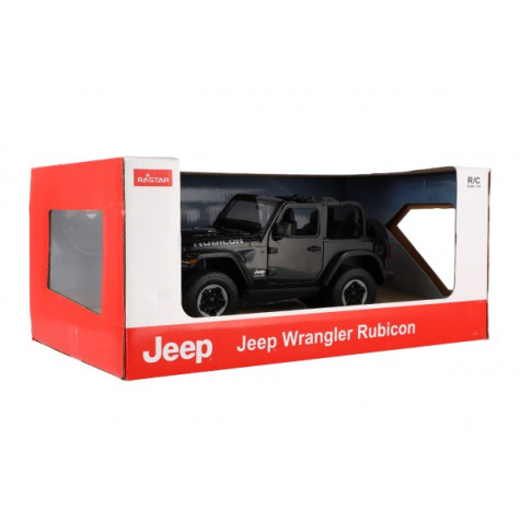 Auto RC Jeep Wrangler Rubicon černý 29cm 2,4GHz na dálkové ovládání