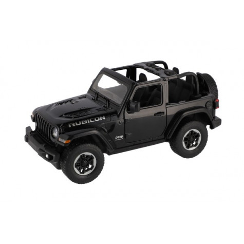 Auto RC Jeep Wrangler Rubicon černý 29cm 2,4GHz na dálkové ovládání