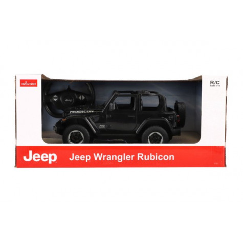 Auto RC Jeep Wrangler Rubicon černý 29cm 2,4GHz na dálkové ovládání