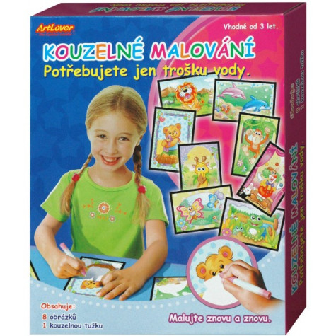 ArtLover Kouzelné malování vodou 8 obrázků ~ 1