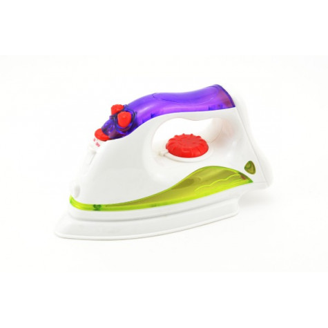 Žehlička plast 19cm na baterie se zvukem a se světlem ~ 1