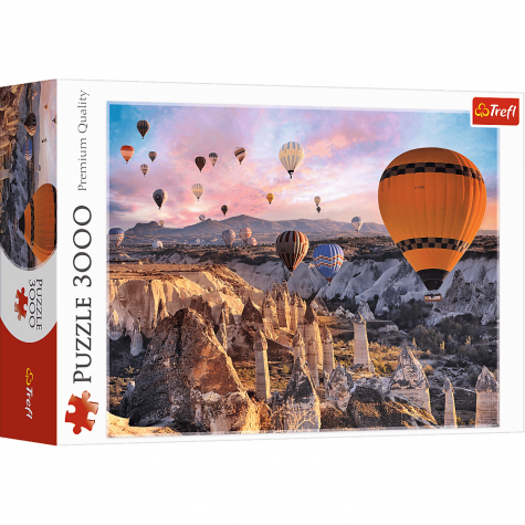 TREFL Puzzle Balóny nad Kappadokií, Turecko 3000 dílků ~ 1