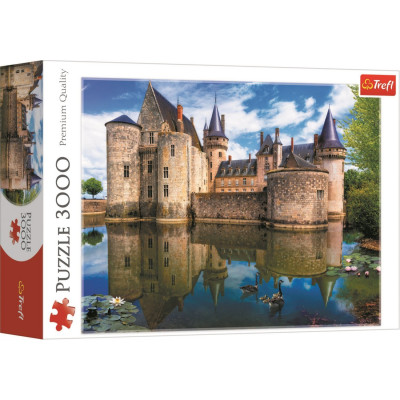 TREFL Puzzle Zámek Sully-sur-Loire, Francie 3000 dílků