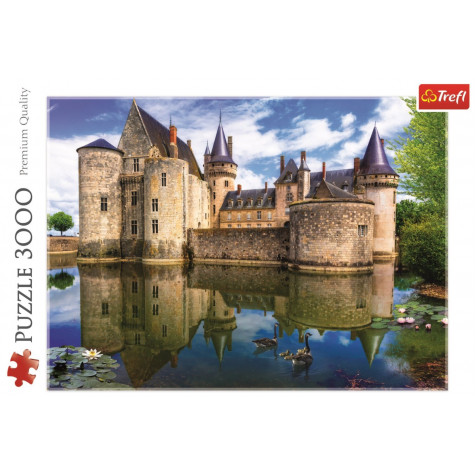 TREFL Puzzle Zámek Sully-sur-Loire, Francie 3000 dílků ~ 3