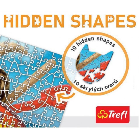 TREFL Puzzle Hidden Shapes: Výlet obytným autem 1003 dílků