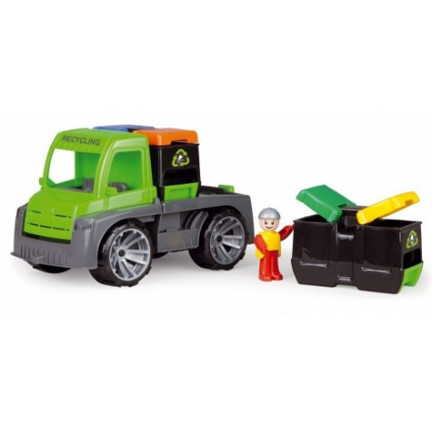 Auto Truxx s kontejnery a s figurkou 28cm ~ 1