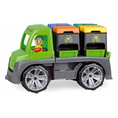 Auto Truxx s kontejnery a s figurkou 28cm ~ 2