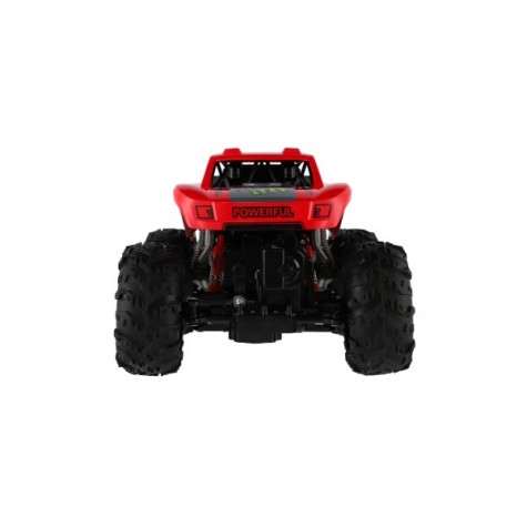 Auto RC terénní 4x4 červené 29 cm 2,4GHz na baterie + dobíjecí pack ~ 9