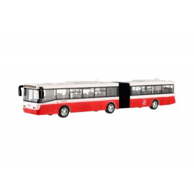 Rappa Autobus (česky mluvící) červený na zpětný chod se světlem a zvukem