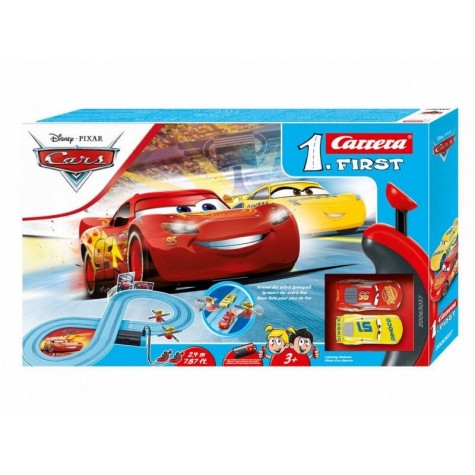 Autodráha Carrera First Auta/Cars 2,4m plast + 2 auta ~ 3