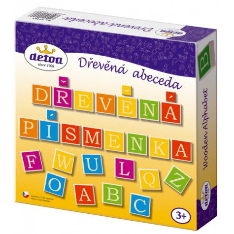 Detoa Dřevěná abeceda ~ 1