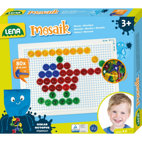 Lena Mozaika klobouček 1,5cm krystal 80ks ~ 1