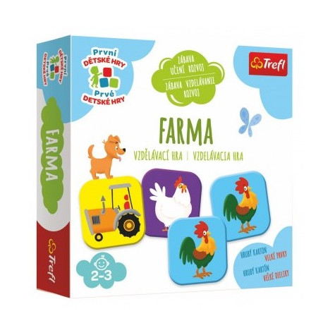 Trefl Farma vzdělávací hra pro nejmenší