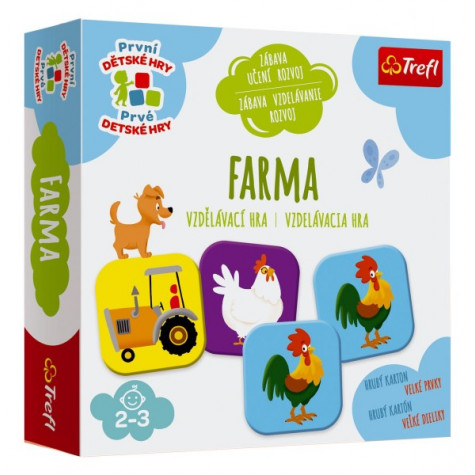 Trefl Farma vzdělávací hra pro nejmenší